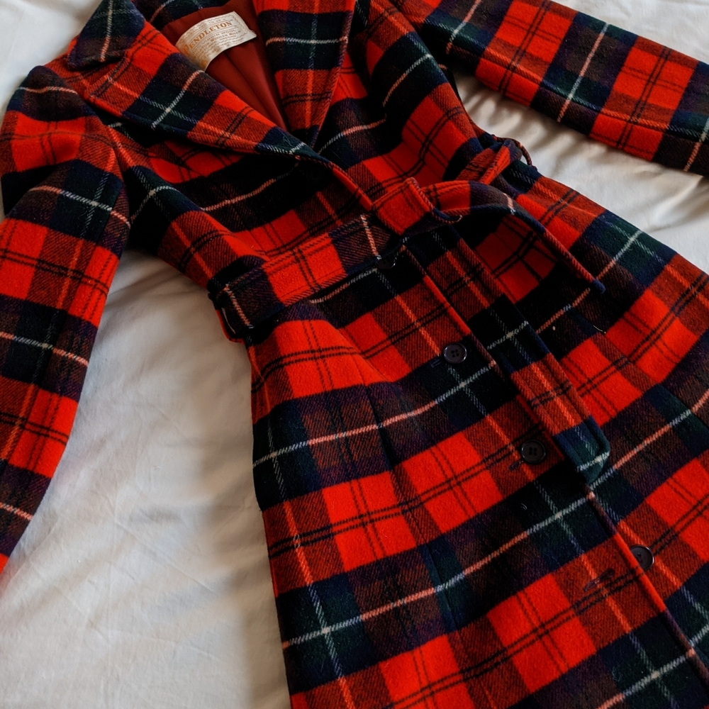 Pendleton Vintage Wool Pea Coat